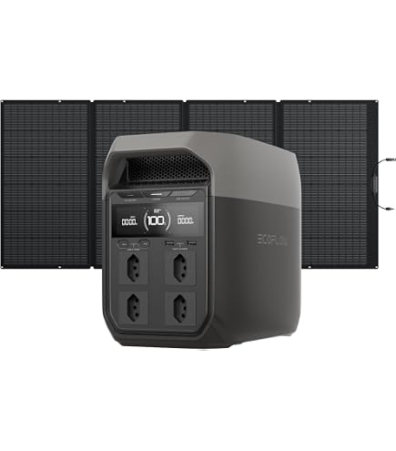 Estação de Energia Portátil EF ECOFLOW DELTA 3 2000 Air, 1920Wh